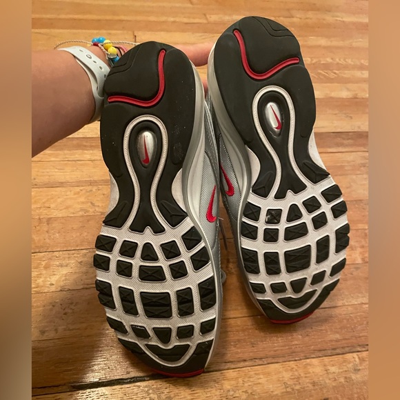 nike air max 97 size 10 gray worn 1x - Picture 6 of 16